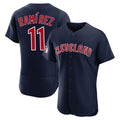 Fenge C.Guardians #11 Jose Ramirez Player Navy Limited Elite Home Stitched Jerseys
