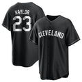 Fenge C.Guardians #23 Bo Naylor Player Black Home Game Stitched Jerseys