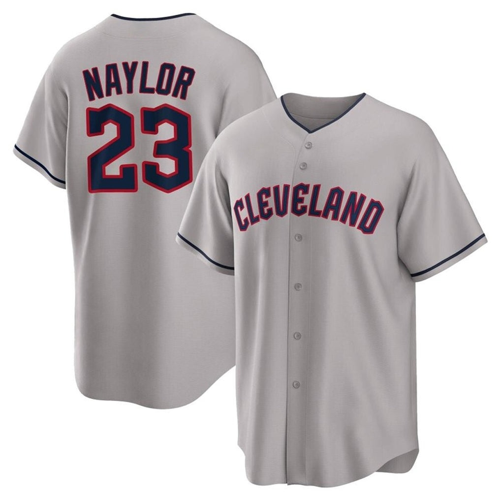 Fenge C.Guardians #23 Bo Naylor Player Gray Game Home Stitched Jerseys