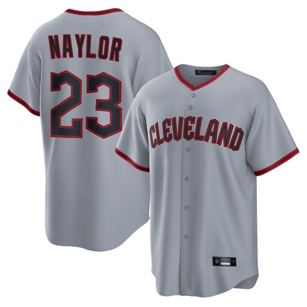 Fenge C.Guardians #23 Bo Naylor Player Gray Home Game Stitched Jerseys