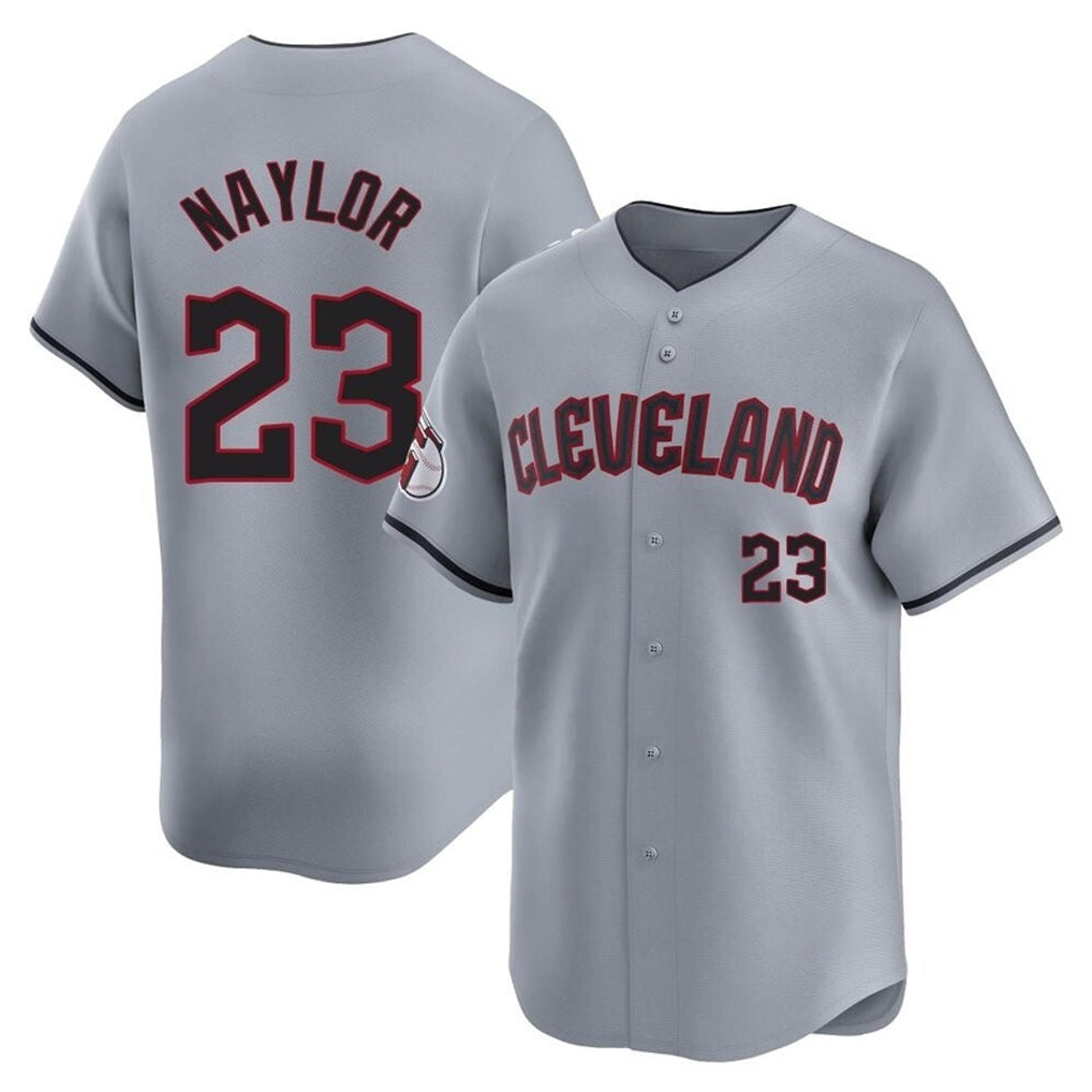 Fenge C.Guardians #23 Bo Naylor Player Gray Road Limited Home Stitched Jerseys