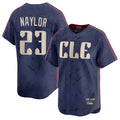 Fenge C.Guardians #23 Bo Naylor Player Navy City Connect Limited Home Stitched Jerseys