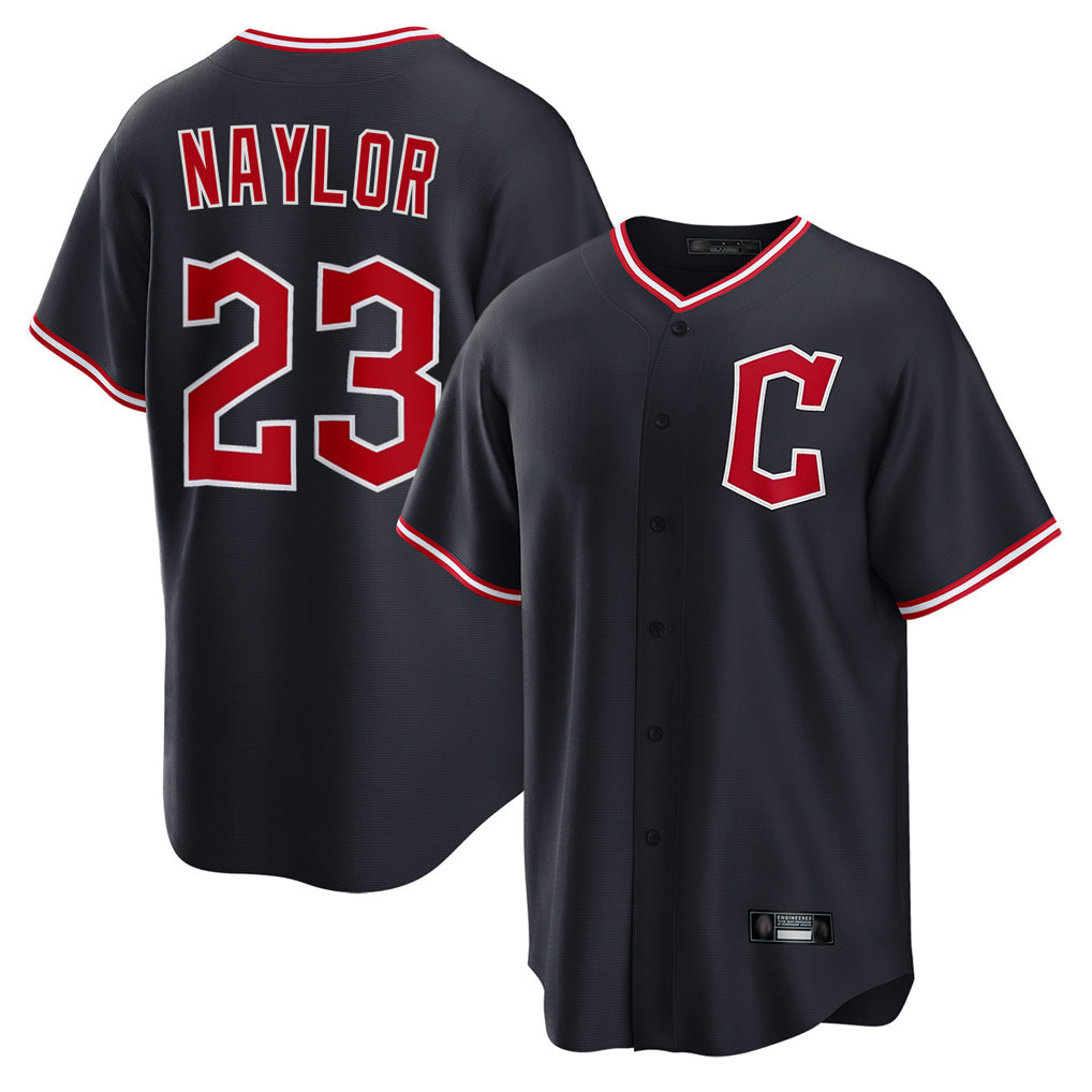 Fenge C.Guardians #23 Bo Naylor Player Navy Home Game Stitched Jerseys