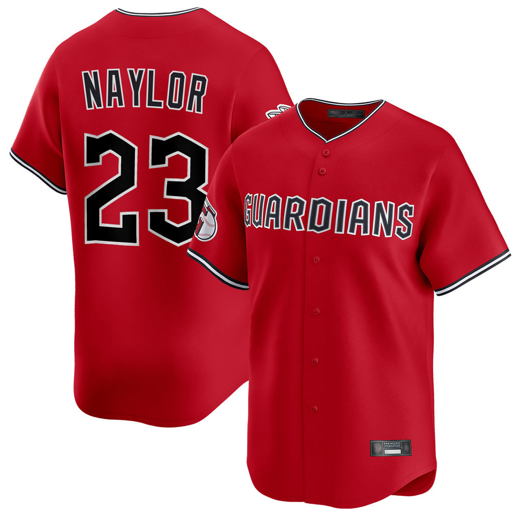 Fenge C.Guardians #23 Bo Naylor Player Red Limited Home Stitched Jerseys