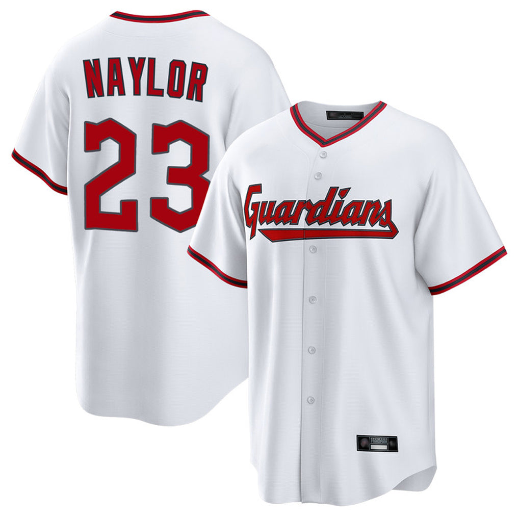 Fenge C.Guardians #23 Bo Naylor Player White Game Home Stitched Jerseys