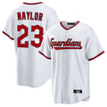 Fenge C.Guardians #23 Bo Naylor Player White Game Home Stitched Jerseys