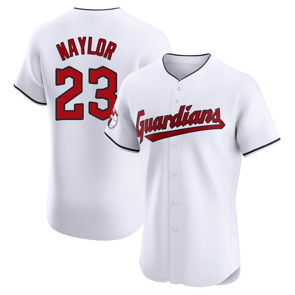 Fenge C.Guardians #23 Bo Naylor Player White Limited Elite Home Stitched Jerseys