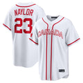 Fenge C.Guardians #23 Bo Naylor Player White World Classic Home Game Stitched Jerseys
