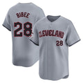 Fenge C.Guardians #28 Tanner Bibee Player Gray Road Limited Home Stitched Jerseys