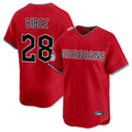 Fenge C.Guardians #28 Tanner Bibee Player Red Limited Home Stitched Jerseys