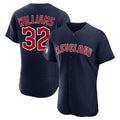 Fenge C.Guardians #32 Gavin Williams Player Navy Limited Elite Home Stitched Jerseys
