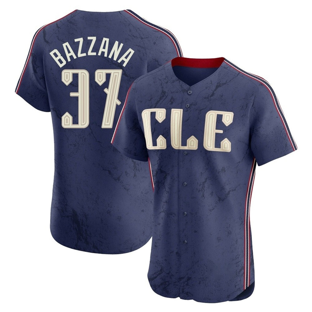 Fenge C.Guardians #37 Travis Bazzana Player Navy City Connect Limited Elite Home Stitched Jerseys