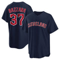 Fenge C.Guardians #37 Travis Bazzana Player Navy Game Home Stitched Jerseys
