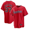 Fenge C.Guardians #37 Travis Bazzana Player Red Home Game Stitched Jerseys