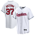 Fenge C.Guardians #37 Travis Bazzana Player White Home Game Stitched Jerseys