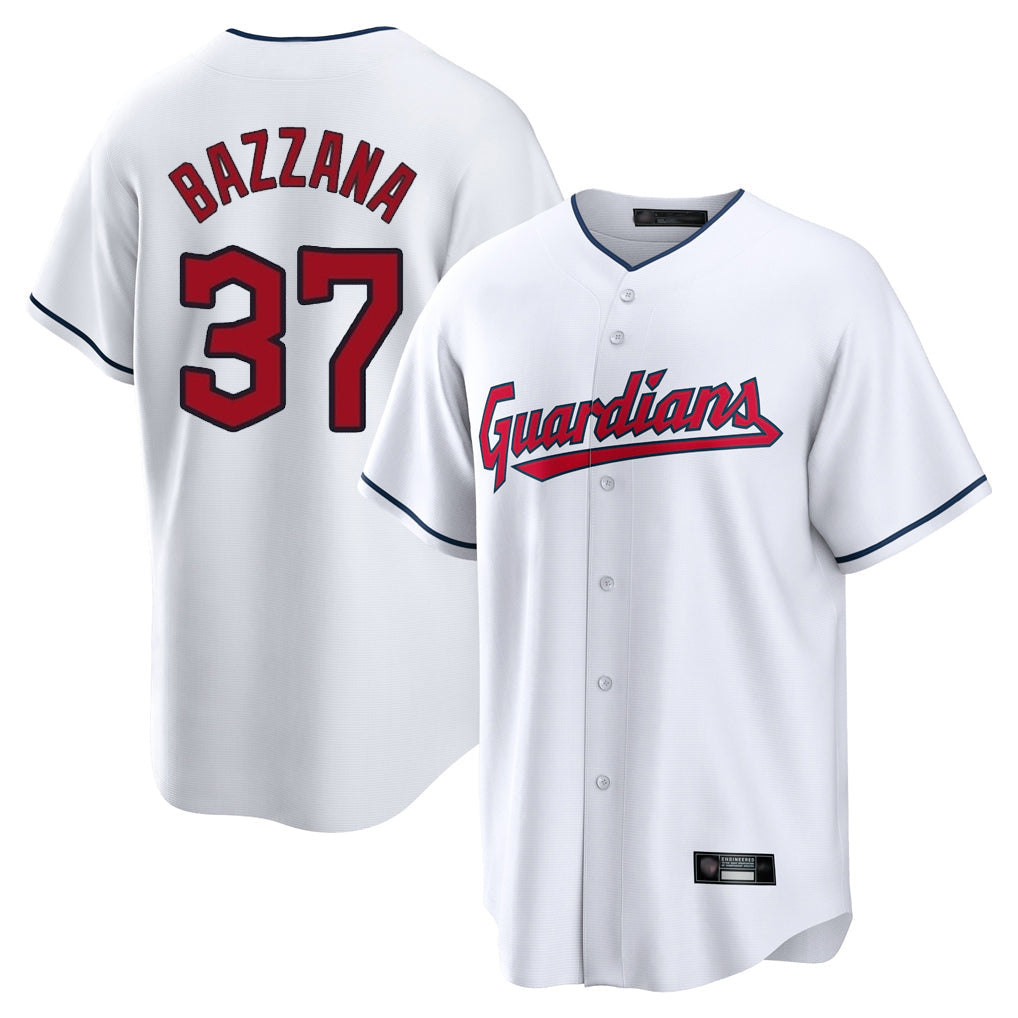Fenge C.Guardians #37 Travis Bazzana Player White Home Game Stitched Jerseys