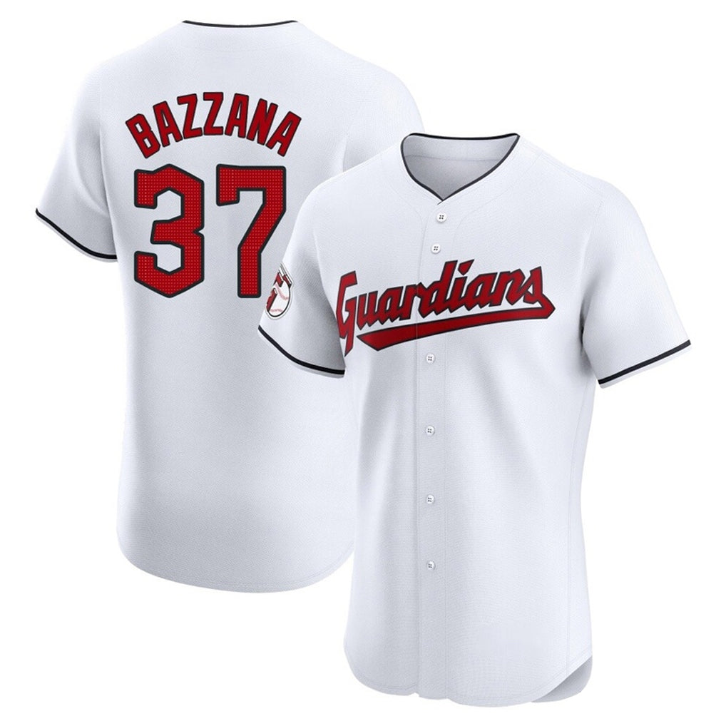 Fenge C.Guardians #37 Travis Bazzana Player White Limited Elite Home Stitched Jerseys