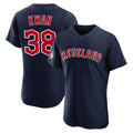 Fenge C.Guardians #38 Steven Kwan Player Navy Limited Elite Home Stitched Jerseys