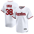 Fenge C.Guardians #38 Steven Kwan Player White Limited Home Game Stitched Jerseys