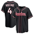 Fenge C.Guardians #4 Brayan Rocchio Player Black Fashion Out Home Game Stitched Jerseys