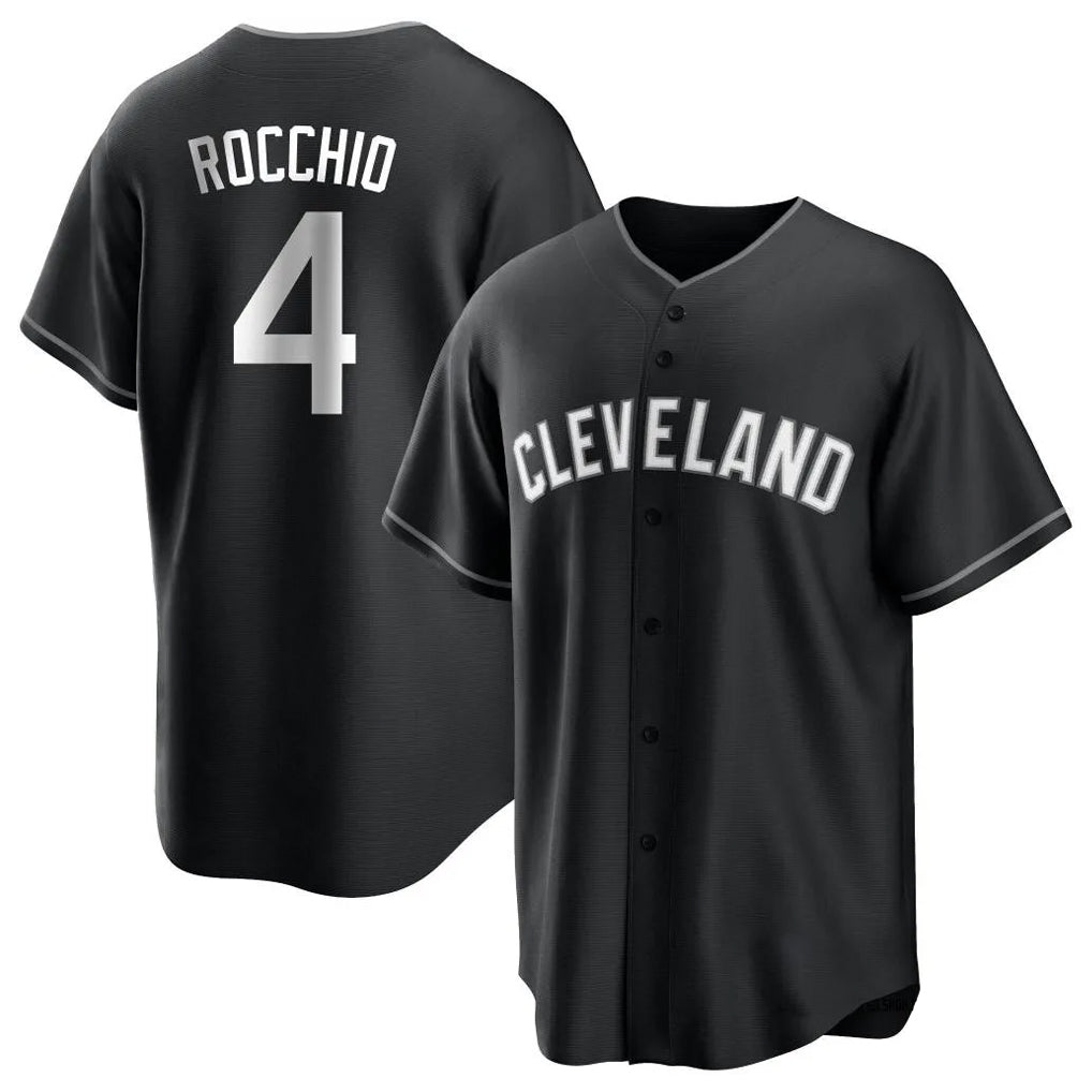 Fenge C.Guardians #4 Brayan Rocchio Player Black Home Game Stitched Jerseys