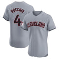 Fenge C.Guardians #4 Brayan Rocchio Player Gray Road Limited Elite Home Stitched Jerseys