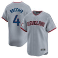 Fenge C.Guardians #4 Brayan Rocchio Player Gray Road Limited Home Game Stitched Jerseys