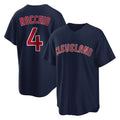 Fenge C.Guardians #4 Brayan Rocchio Player Navy Game Home Stitched Jerseys