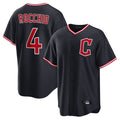 Fenge C.Guardians #4 Brayan Rocchio Player Navy Home Game Stitched Jerseys