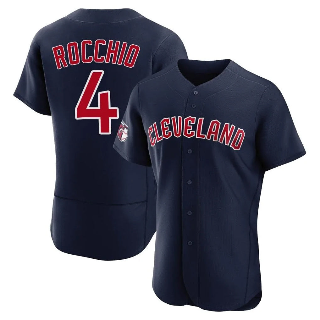 Fenge C.Guardians #4 Brayan Rocchio Player Navy Limited Elite Home Stitched Jerseys