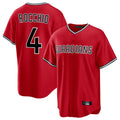 Fenge C.Guardians #4 Brayan Rocchio Player Red Home Game Stitched Jerseys