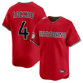 Fenge C.Guardians #4 Brayan Rocchio Player Red Limited Home Stitched Jerseys