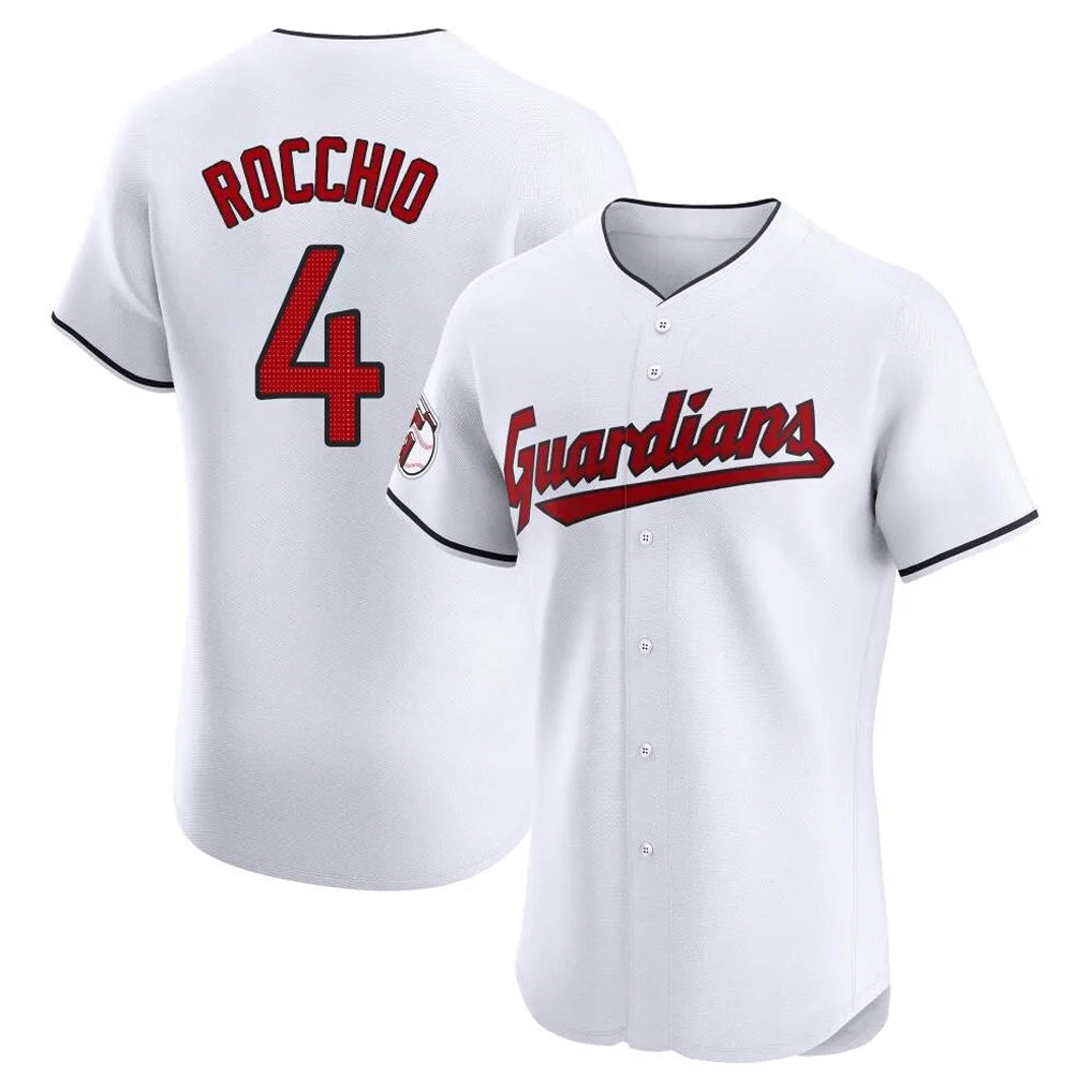Fenge C.Guardians #4 Brayan Rocchio Player White Limited Elite Home Stitched Jerseys