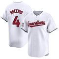 Fenge C.Guardians #4 Brayan Rocchio Player White Limited Home Stitched Jerseys