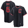 Fenge C.Guardians #6 David Fry Player Navy Home Game Stitched Jerseys