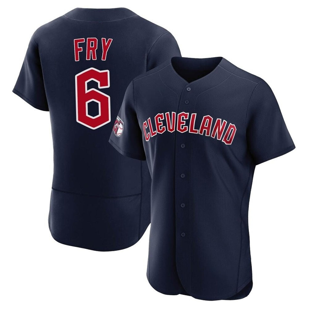 Fenge C.Guardians #6 David Fry Player Navy Limited Elite Home Stitched Jerseys