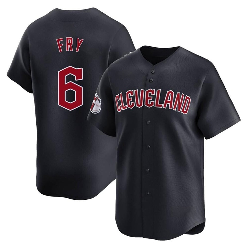 Fenge C.Guardians #6 David Fry Player Navy Limited Home Game Stitched Jerseys
