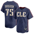 Fenge C.Guardians #75 Connor Brogdon Player Navy City Connect Limited Home Stitched Jerseys
