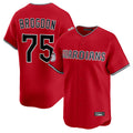 Fenge C.Guardians #75 Connor Brogdon Player Red Limited Home Stitched Jerseys