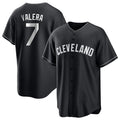 Fenge C.Guardians #7 George Valera Player Black Home Game Stitched Jerseys
