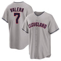 Fenge C.Guardians #7 George Valera Player Gray Game Home Stitched Jerseys