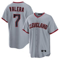 Fenge C.Guardians #7 George Valera Player Gray Home Game Stitched Jerseys