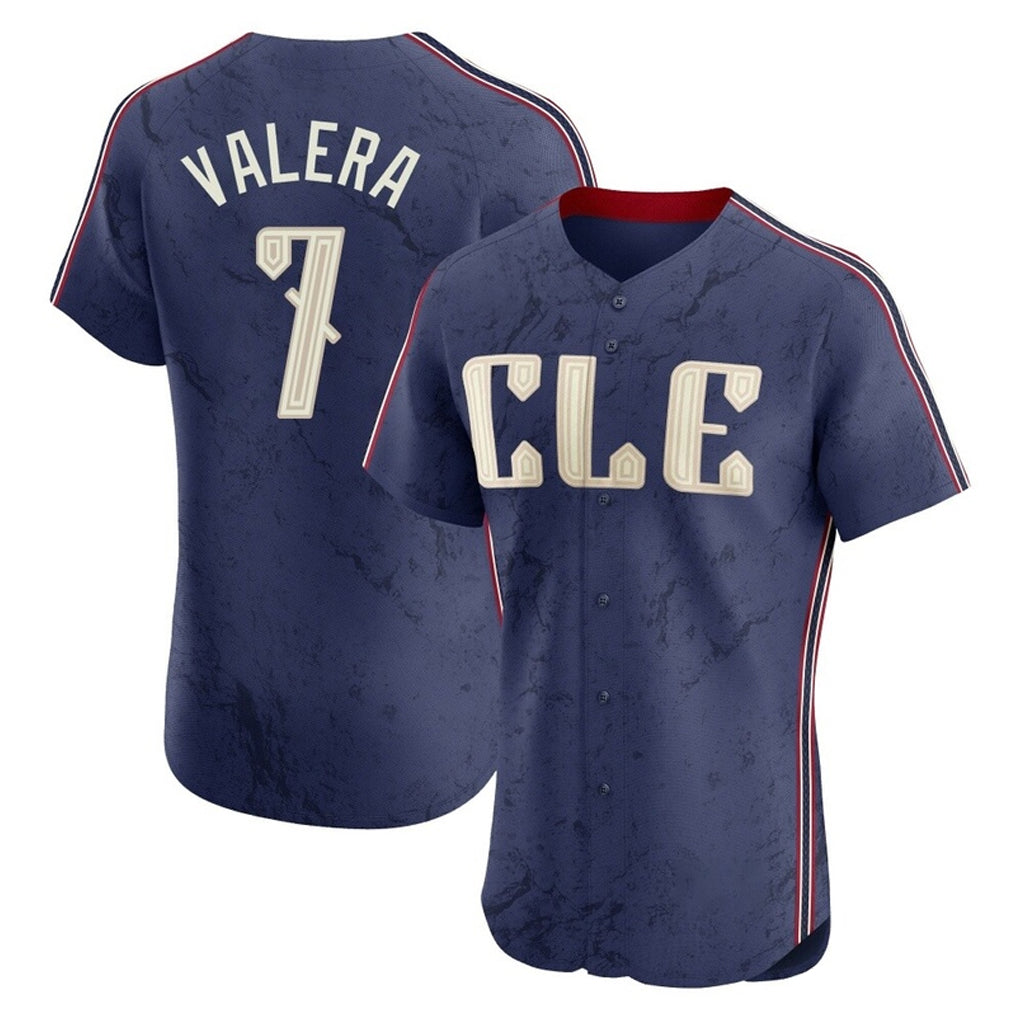 Fenge C.Guardians #7 George Valera Player Navy City Connect Limited Elite Home Stitched Jerseys