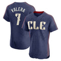 Fenge C.Guardians #7 George Valera Player Navy City Connect Limited Elite Home Stitched Jerseys