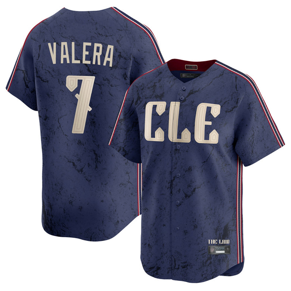 Fenge C.Guardians #7 George Valera Player Navy City Connect Limited Home Stitched Jerseys