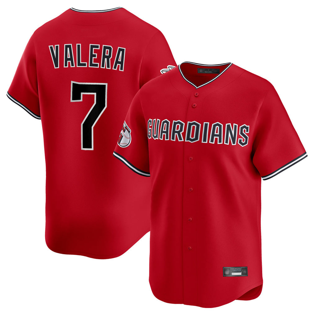 Fenge C.Guardians #7 George Valera Player Red Limited Home Stitched Jerseys