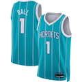 Fenge C.Hornets #1 LaMelo Ball  Teal Swingman Jerseys - Icon Edition