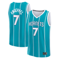 Fenge C.Hornets #7 Kon Knueppel  Teal 2025  Draft First Round Pick Fast Break Replica Jerseys - Icon Edition