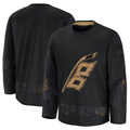 Fenge C.Hurricanes Black 2024 Military Appreciation Practice Stitched Jerseys