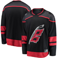 Fenge C.Hurricanes Black Home Breakaway Stitched Jerseys